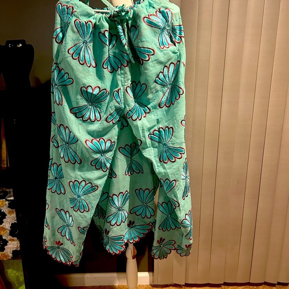 African Men's Clothing Traditional 2 Piece Embroidered Suit Shirt Pants - Picture 7 of 7